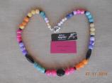 Collana agata cruda e onice
