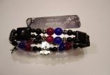 Bracciale in onice e giada
