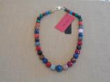 Collana in Agata multicolor