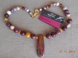 Collana con ciondolo Mookaite